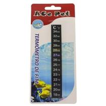 Ace Pet Termômetro Fita Para Aquários Água Doce e Marinho Ace Pet Termômetro Fita Para Aquários Água Doce e Marinho