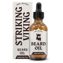 Aceite Acondicionador para Barba Striking Viking Sin Aroma 60 mL para Hombre