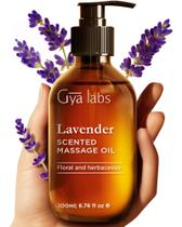 Aceite de Masaje Gya Labs Lavanda 200 ml Relajante y No Grasoso