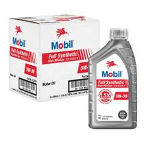 Aceite de motor Mobil Full Synthetic High Mileage 5W-30 6x946ml