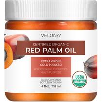 Aceite de Palma Roja Velona USDA Orgánico 118 ml Extra Virgen