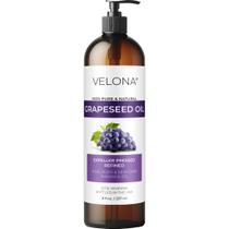 Aceite de Semilla de Uva Velona 237 ml Puro, Natural y Refinado