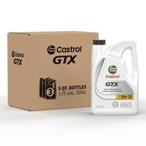 Aceite para Motor Castrol GTX 5W-30 Mezcla Sintética Paquete de 3 de 5 L