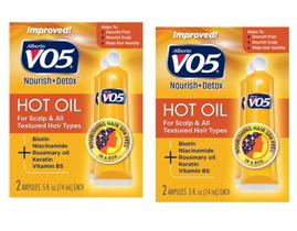 Aceite Tratamiento Capilar VO5 Terapia de Aceite Caliente 28 mL 2 Paquetes