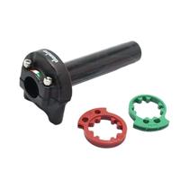 Acelerador De Dupla Linha Para Motocicleta De Grande Deslocamento Com Manopla Domino E Lubrificador