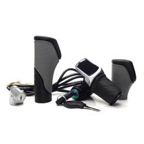 Acelerador de Punho com Manopla eBike 48V V1 SM-Plug Medidor de Carga Digital