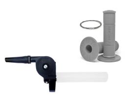 Acelerador Punho Rápido Br Parts Universal Com Manopla Biker Acelerador Punho Rápido Br Parts Universal Com Manopla Biker