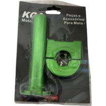 Acelerador Rápido 22mm 4Tempos Verde KGA