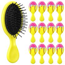 Acellegic 12 Peças Escovas Mini Desembaraçadoras de Softbol 13,5 cm Acellegic 12 Peças Escovas Mini Desembaraçadoras de Softbol 13,5 cm