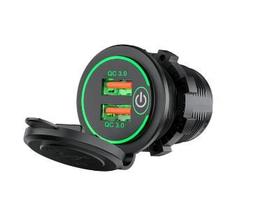 Acendedor 12v/24v 36w Usb Universal Caminhão