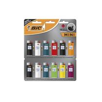 Acendedor Bic Mini Tradicional 12Unid Original + Brinde