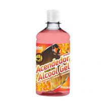 Acendedor Churrasqueira Alcool Gel 500ml - Proclean