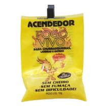Acendedor De Carvão E Lenha. 200 Un De 20g. Acendedor De Carvão E Lenha. 200 Un De 20g.