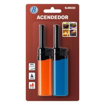 Acendedor de Fogão Pequeno BJ8620 Pop c/ 2 Unidades Prático e Seguro