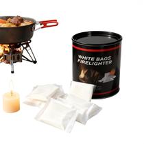 Acendedor de Fogo VKQ 100 Unidades Impermeável Queima por 8 Min Acendedor de Fogo VKQ 100 Unidades Impermeável Queima por 8 Min