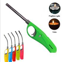 Acendedor Flexível Para Churrasco e Vela Recarregável