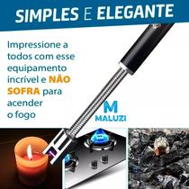Acendedor Plasma Fogão Churrasqueira Vela Acendedor Elétrico USB