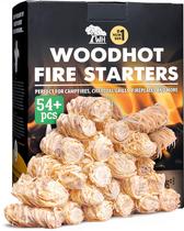 Acendedores de Fogo WH 54+ Naturais, de Queima Longa e Sem Odor Acendedores de Fogo WH 54+ Naturais, de Queima Longa e Sem Odor