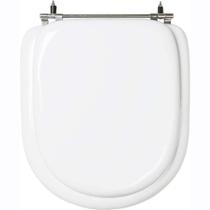 Acento Sanitário Almofadado Calypso Branco para vaso Incepa
