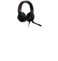 ACER Headset Gamer Nitro Arco Ajustável, alto falantes posicionais e microfone Omnidirecional, Preto com vermelho