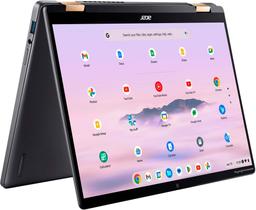 Acer - Laptop Chromebook Plus Spin 714 - Tela sensível ao toque WUXGA de 14" - Core Ultra 5 115U - 8 GB LPDDR5 - SSD de 256 GB - Wi-Fi 6E - Cinza aço- Acer - Laptop Chromebook Plus Spin 714 - Tela sensível ao toque WUXGA de 14" - Core Ultra 5 115U - 8 GB LPDDR5 - SSD de 256 GB - Wi-Fi 6E - Cinza aço-