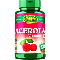 Acerola Vitamina C Unilife 120 cápsulas - Vegano