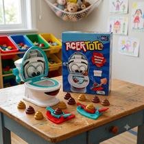 Acertotô Jogo de Arremesso Infantil com Catapultas