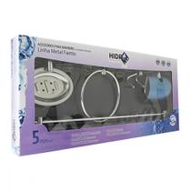Acess P/Banh.5Pc Hidrolar Cromado Acess P/Banh.5Pc Hidrolar Cromado