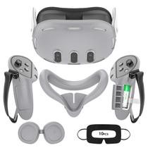 Acessório AIXOTO VR Silicone ECO para Oculus Quest 3 Grey