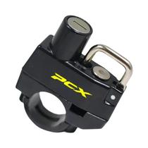 Acessório Antifurto Para Moto Honda PCX 125 150 160 2021 2022, Trava De Capacete CNC