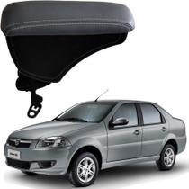 Acessório Apoia Braço Encosto Fiat Siena Porta Objetos Engate Reto