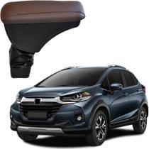 Acessório Apoio De Braço Em Couro Honda Wrv Wr-v Porta Objetos Console Central