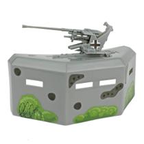 Acessório BMC WW2 Pillbox Bunker Defense com artilharia 1:32 Acessório BMC WW2 Pillbox Bunker Defense com artilharia 1:32