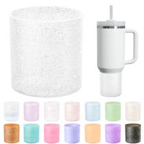 Acessório: bota de silicone Vmini Glitter para Stanley Cup 40 onças Acessório: bota de silicone Vmini Glitter para Stanley Cup 40 onças