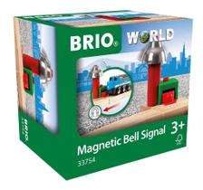 Acessório BRIO Magnetic Bell Signal Green para Toy Train 3+ Acessório BRIO Magnetic Bell Signal Green para Toy Train 3+
