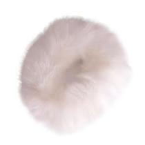 Acessório Cabelo Pelúcia Branca
