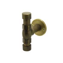 Acessório Cabide Banheiro Lavatório Industrial Rústico Dourado Ouro Velho Metal Luxo