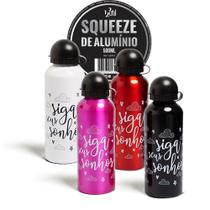 Acessório Camping Garrafinha Portátil Alumínio 500Ml Squeeze