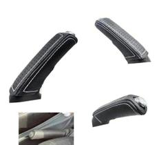 Acessório Capa Revestimento Couro Alavanca Freio de Mão Fiat Stilo Sporting Acessório Capa Revestimento Couro Alavanca Freio de Mão Fiat Stilo Sporting