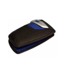 Acessório Chaveiro P/ Chave Bmw Case Capa Couro Azul