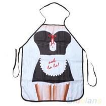 Acessório Cozinha Divertido Avental Empregada Francesa Sexy Presente Criativo Chá de Casa Nova Top