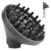 Acessório de bico difusor para Dyson Airwrap Styler Grey