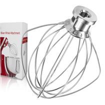 Acessório de chicote de arame Snnyx K45WW para misturador KitchenAid Acessório de chicote de arame Snnyx K45WW para misturador KitchenAid