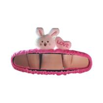 Acessório De Espelho Retrovisor Para Cinto De Segurança De Carro Com Tema De Gato Rosa Para