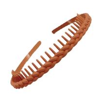 Acessório De Estilo De Cabelo Para Meninas, Tiara Plástica Flexível Antiderrapante Com Design