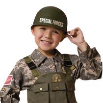 Acessório de fantasia Dress Up America Army Helmet para crianças