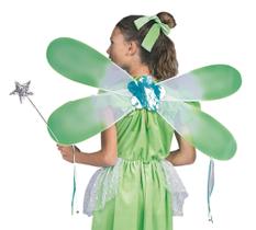 Acessório de fantasia Fairy Pixie Wings 24" Green RG Costume Acessório de fantasia Fairy Pixie Wings 24" Green RG Costume