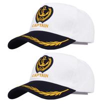 Acessório de fantasia NAUZE Captain Hat, boné de beisebol, 2 peças Acessório de fantasia NAUZE Captain Hat, boné de beisebol, 2 peças