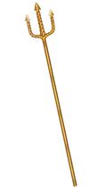 Acessório de fantasia Servillcell Gold Trident 137 cm King Neptune