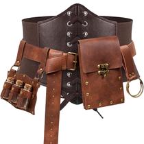 Acessório de fantasia SUMGOGO Corset Renaissance Belt Bolsa Acessório de fantasia SUMGOGO Corset Renaissance Belt Bolsa